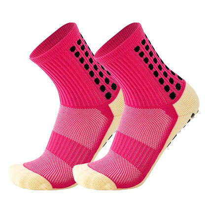Wholesale Football Grip Socks Soccer Socks anti Slip Non Slip Grip Pads for Football Basketball Sports Grip Socks