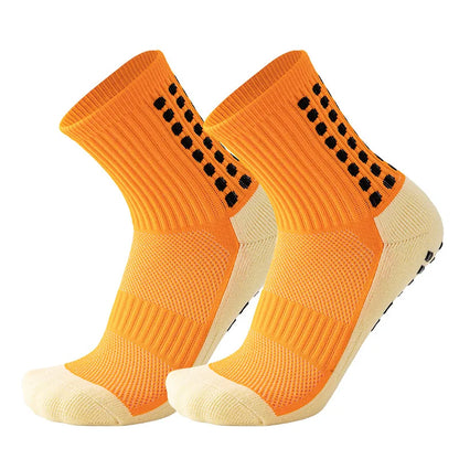 Wholesale Football Grip Socks Soccer Socks anti Slip Non Slip Grip Pads for Football Basketball Sports Grip Socks